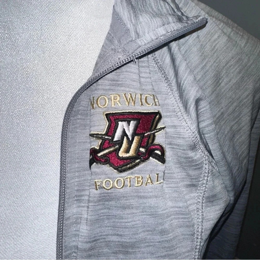 Norwich University Football Full Zip Polyester Jacket - Picture 5 of 9